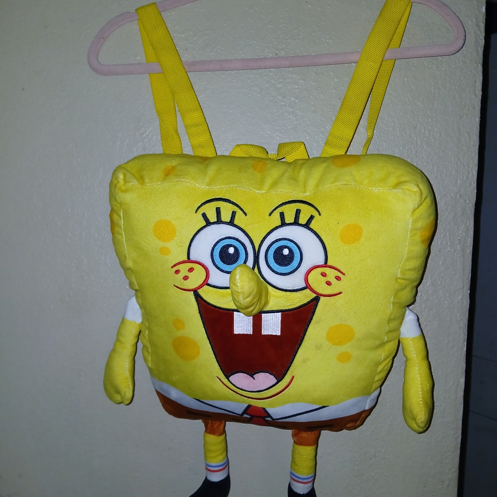 Nickelodeon Yellow SpongeBob Backpack